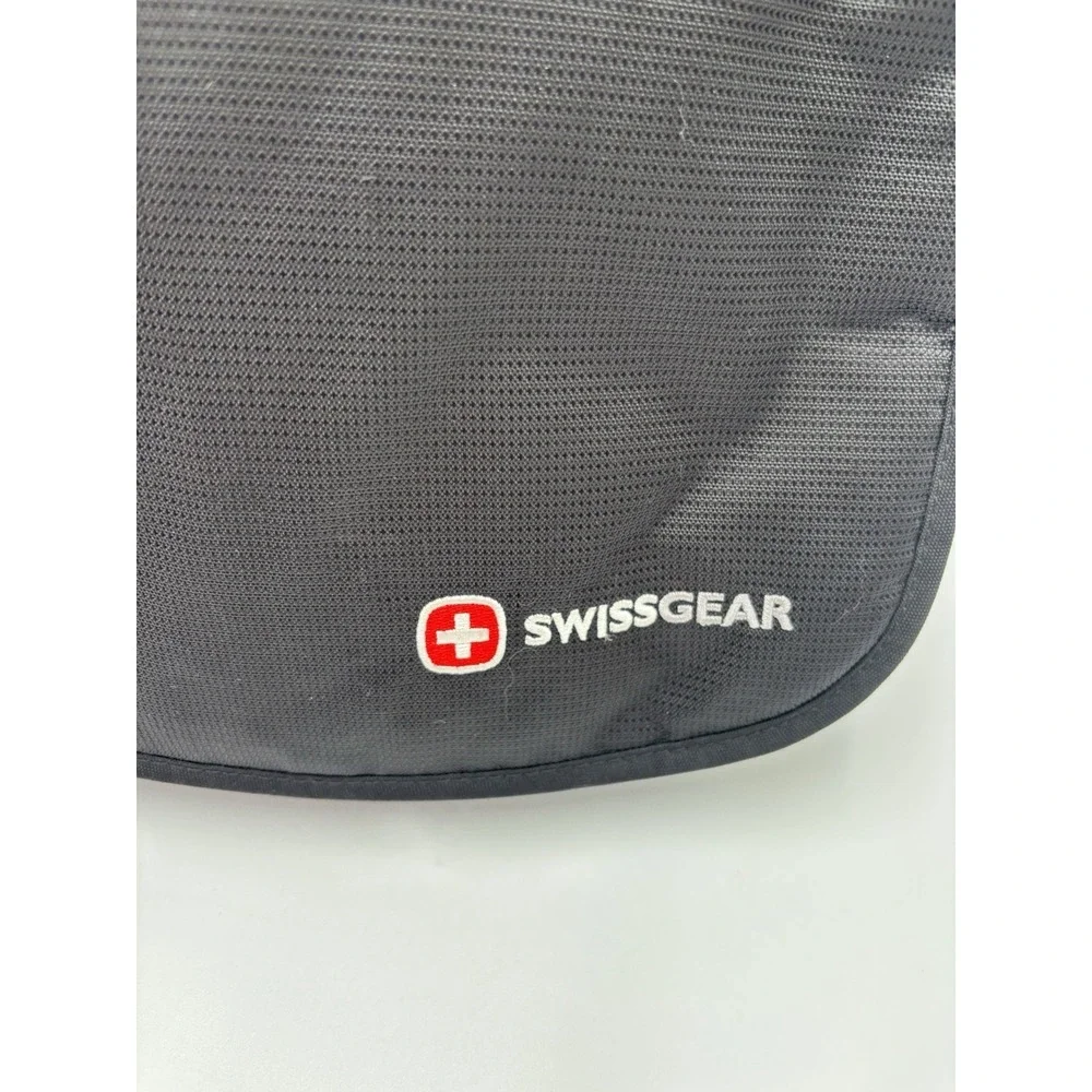 SwissGear Black Messenger Laptop Bag Shoulder Crossbody Travel Organizer Case